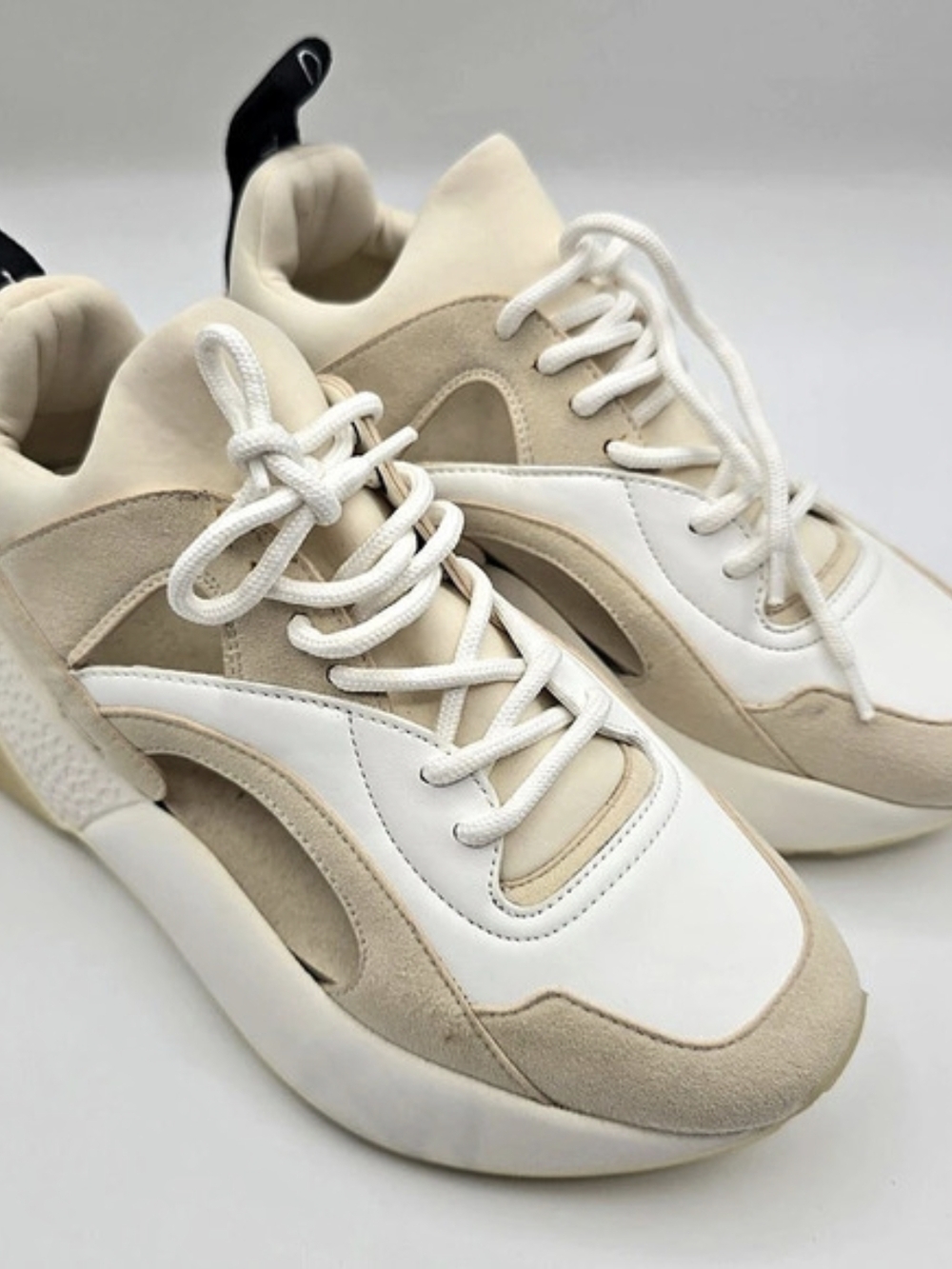 Stella McCartney Women's Sneakers White & Beige EU 36